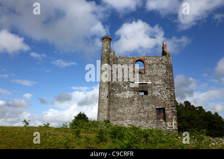 Housemans Maschinenhaus der ehemaligen South Phoenix Zinnmine, jetzt die Schergen Heritage Centre, Bodmin Moor, Cornwall, England Stockfoto