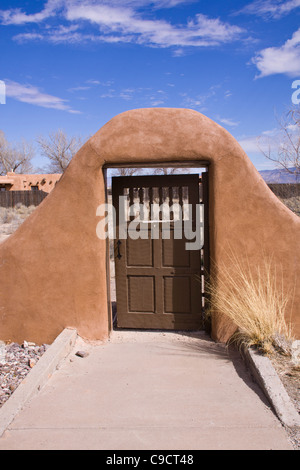 Ranger-Station am White Sands National Monument. Stockfoto