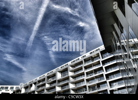 MODERNE DÄNISCHE ARCHITEKTUR Stockfoto