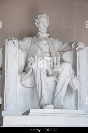 Das Lincoln Memorial in Washington DC, Vereinigte Staaten von Amerika-USA Stockfoto