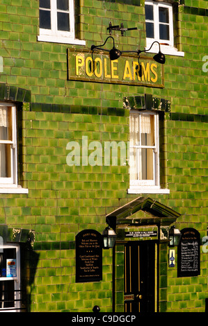 Poole Arms Pub auf Poole Quay, Poole, Dorset Stockfoto