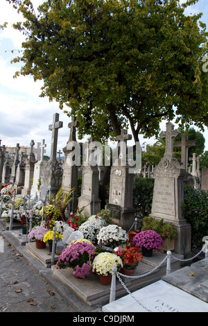 Friedhof in Palma de Mallorca-Mallorca-Balearen-Spanien Stockfoto