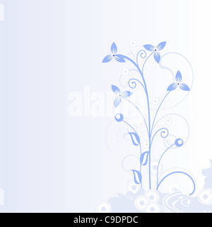 Vektor floral Hintergrund für design Stockfoto