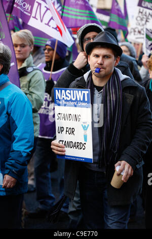 30.11.2011 öffentlichen Renten Stürmer in Birmingham. Stockfoto