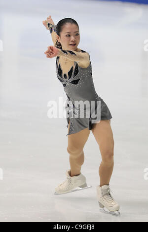 Akiko Suzuki, 24. Dezember 2011 - Eiskunstlauf: All Japan Eiskunstlauf WM 2011, Frauen einzelne Kurzprogramm im Namihaya Dome, Osaka, Japan. (Foto von Akihiro Sugimoto/AFLO SPORT) [1080] Stockfoto