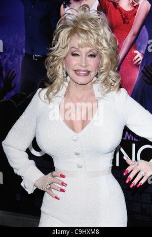 DOLLY PARTON JOYFUL NOISE. Welt PREMIERE HOLLYWOOD LOS ANGELES Kalifornien USA 9. Januar 2012 Stockfoto