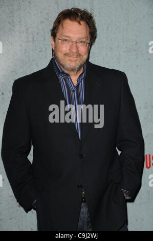 10. Januar 2012 - Los Angeles, Kalifornien, USA - Stephen Root Teilnahme an der Premiere Screening von '' begründeten '' Staffel 3 im Directors Guild Of America in Los Angeles, Kalifornien am 10.01.12 statt. 2012 (Kredit-Bild: © D. Long/Globe Photos/ZUMAPRESS.com) Stockfoto