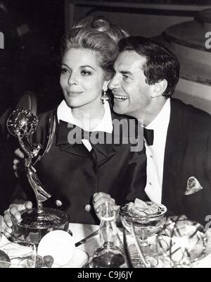 5. Januar 2012 - BARBARA BAIN-Martin Landau. (Kredit-Bild: © Globe Photos/ZUMAPRESS.com) Stockfoto