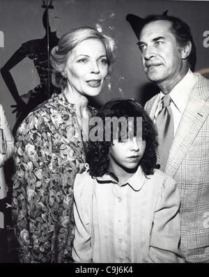 5. Januar 2012 - BARBARA BAIN-Martin Landau und Tochter Trudy. (Kredit-Bild: © Globe Photos/ZUMAPRESS.com) Stockfoto