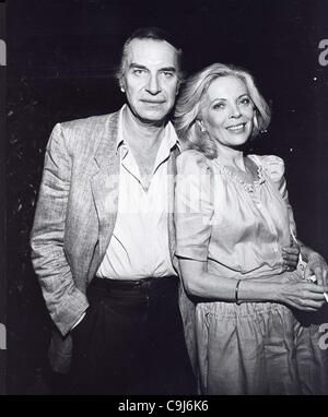 5. Januar 2012 - BARBARA BAIN-Martin Landau. (Kredit-Bild: © Globe Photos/ZUMAPRESS.com) Stockfoto