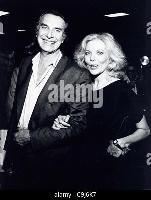 5. Januar 2012 - BARBARA BAIN-Martin Landau. (Kredit-Bild: © Globe Photos/ZUMAPRESS.com) Stockfoto