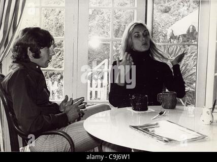 5. Januar 2012 - SHARON TATE Roman Polanski zu Hause. Geliefert von Fotos, inc. (Kredit-Bild: © Globe Photos/ZUMAPRESS.com) Stockfoto