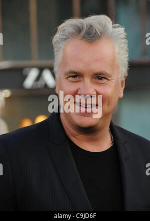 15. Juni 2011 - Los Angeles, Kalifornien, USA - Schauspieler TIM ROBBINS in "Green Lantern" Hollywood Premiere auf dem Chinese Theater, Hollywood statt. (Kredit-Bild: © Jeff Frank/ZUMAPRESS.com) Stockfoto