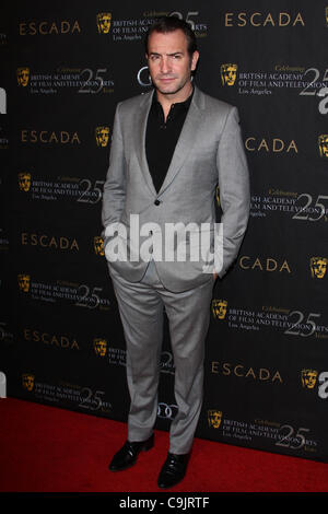 JEAN DUJARDIN BAFTA LOS ANGELES 18. jährlichen Auszeichnungen Saison TEA-PARTY-BEVERLY HILLS-LOS ANGELES-Kalifornien-USA 14. Januar 2012 Stockfoto