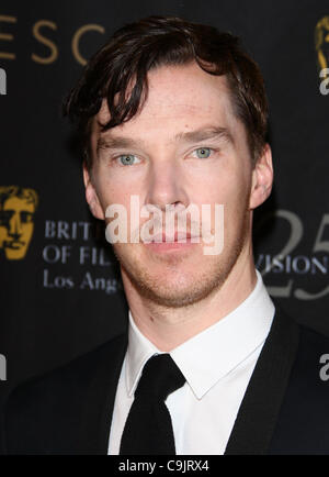 BENEDICT CUMBERBATCH BAFTA LOS ANGELES 18. jährlichen Auszeichnungen Saison TEA-PARTY-BEVERLY HILLS-LOS ANGELES-Kalifornien-USA 14 Januar Stockfoto