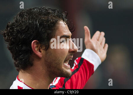 Alexandre Pato (Mailand), 15. Januar 2012 - Fußball / Fußball: italienische "Serie A" match zwischen AC Mailand 0-1 Inter Mailand im Stadio Giuseppe Meazza in Mailand, Italien. (Foto von Maurizio Borsari/AFLO) [0855] Stockfoto