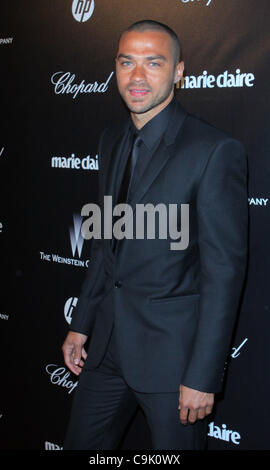 15. Januar 2012 - statt Los Angeles, Kalifornien, USA - Jesse Wiliams.The Weinstein Company 2012 Golden Awards After Party - Ankünfte auf das Beverly Hills Hilton, Beverly Hills, CA. Januar 15-2012. (Kredit-Bild: © TLeopold/Globe Photos/ZUMAPRESS.com) Stockfoto