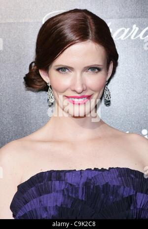 Bitsie Tulloch im Ankunftsbereich für The Weinstein Company 2012 Golden Globes After Party, Bar 210 im Beverly Hilton Hotel in Los Angeles, CA 15. Januar 2012. Foto von: James Atoa/Everett Collection Stockfoto