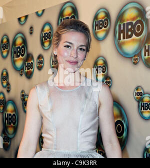 PIPER PERABO besucht die 2012 HBO Golden Globes After Party Stockfoto