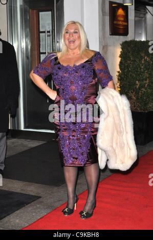 London, Vereinigtes Königreich 18.01.2012 Vanessa Feltz besucht The Daily Mail inspirierende Frau Of The Year Awards auf der Marriott London Grosvenor Square in London. Stockfoto