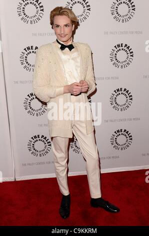 Austin Scarlett in die Teilnehmerliste für das Paley Center for Media präsentiert Projekt Start-und Landebahn All Stars, Paley Center for Media, New York, NY 19. Januar 2012. Foto von: Eric Reichbaum/Everett Collection Stockfoto