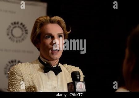 Austin Scarlett in die Teilnehmerliste für das Paley Center for Media präsentiert Projekt Start-und Landebahn All Stars, Paley Center for Media, New York, NY 19. Januar 2012. Foto von: Eric Reichbaum/Everett Collection Stockfoto