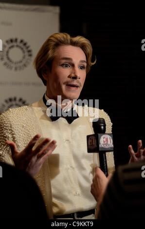 Austin Scarlett in die Teilnehmerliste für das Paley Center for Media präsentiert Projekt Start-und Landebahn All Stars, Paley Center for Media, New York, NY 19. Januar 2012. Foto von: Eric Reichbaum/Everett Collection Stockfoto