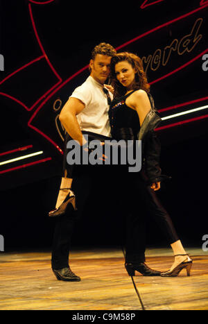 013771.Deborah GIBSON und CRAIG MCLACHLAN Zoll '' Fett '' Dominion Theatre London, UK. 1993 (Kredit-Bild: © Globe Photos/ZUMAPRESS.com) Stockfoto