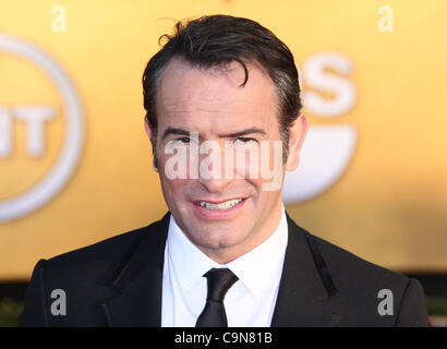 JEAN DUJARDIN 18. ANNUAL SCREEN ACTORS GUILD AWARDS. Ankünfte DOWNTOWN LOS ANGELES Kalifornien USA 29. Januar 2012 Stockfoto