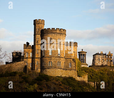 historische Gebäude Calton Gefängnis, Edinburgh Scotland UK Stockfoto