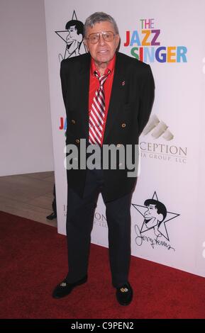 7. Februar 2012 - Hollywood, Kalifornien, US - Jerry Lewis: Feiern mehr als 60 Jahren im Show-Business am Paley Center for Media in Beverly Hills, CA 07.02.12 2012..JERRY LEWIS. (Kredit-Bild: © Scott Kirkland/Globe Photos/ZUMAPRESS.com) Stockfoto