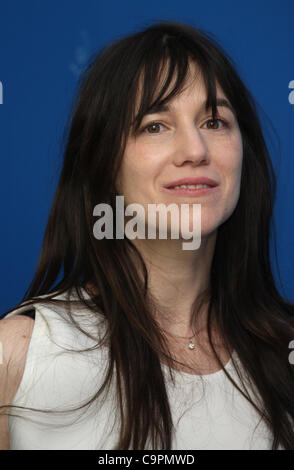 CHARLOTTE GAINSBOURG JURY PHOTOCALL BERLIN FILM FESTIVAL 2012 die GRAND Hyatt Hotel POTSDAMER PLATZ BERLIN Deutschland 09 Februar 201 Stockfoto