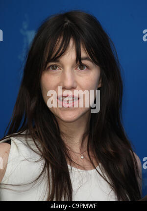 CHARLOTTE GAINSBOURG JURY PHOTOCALL BERLIN FILM FESTIVAL 2012 die GRAND Hyatt Hotel POTSDAMER PLATZ BERLIN Deutschland 09 Februar 201 Stockfoto