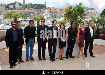 Jury-Mitglied Giovanna Mezzogiorno, Jury-Präsident Tim Burton und Jury-Mitglied Kate Beckinsale (Credit Bild: Frederic Injimbert/ZUMAPRESS.com) Stockfoto