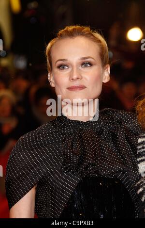 Schauspielerin Diane Kruger besucht die Premiere von "Farewell My Queen'' während der Eröffnung der 62. Internationalen Filmfestspiele Berlin, Berlinale, im Berlinale-Palast in Berlin, Deutschland, am 9. Februar 2012. (Kredit-Bild: © Alec Michael/Globe Photos/ZUMAPRESS.com) Stockfoto