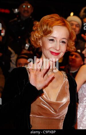 Deutsche Schauspielerin Susanne Lothar besucht die Premiere von "Farewell My Queen'' während der Eröffnung der 62. Internationalen Filmfestspiele Berlin, Berlinale, im Berlinale-Palast in Berlin, Deutschland, am 9. Februar 2012. (Kredit-Bild: © Alec Michael/Globe Photos/ZUMAPRESS.com) Stockfoto