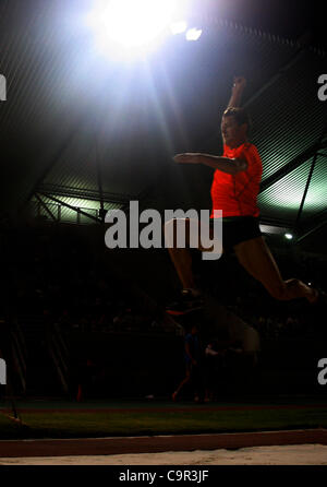 2012-Perth verfolgen Klassiker, WA-Leichtathletik-Stadion 11. Februar 2012 Stockfoto