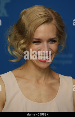 JULIA DIETZE IRON SKY PHOTOCALL BERLIN FILM FESTIVAL 2012 die GRAND Hyatt Hotel POTSDAMER PLATZ BERLIN Deutschland 11. Februar 2012 Stockfoto