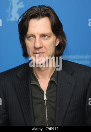 JAMES MARSH SHADOW DANCER PHOTOCALL BERLIN FILM FESTIVAL 2012 die GRAND Hyatt Hotel POTSDAMER PLATZ BERLIN Deutschland 12 Februar 201 Stockfoto