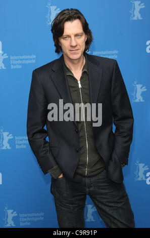 JAMES MARSH SHADOW DANCER PHOTOCALL BERLIN FILM FESTIVAL 2012 die GRAND Hyatt Hotel POTSDAMER PLATZ BERLIN Deutschland 12 Februar 201 Stockfoto