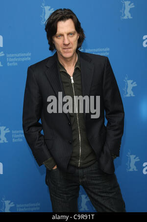 JAMES MARSH SHADOW DANCER PHOTOCALL BERLIN FILM FESTIVAL 2012 die GRAND Hyatt Hotel POTSDAMER PLATZ BERLIN Deutschland 12 Februar 201 Stockfoto