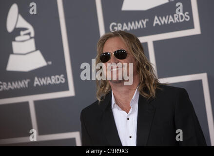 12. Februar 2012 - Los Angeles, Kalifornien, USA - kommt VAL KILMER auf dem roten Teppich für die 54. Annual Grammy Awards im Staples Center statt. (Kredit-Bild: © Adrian Sanchez-Gonzalez/ZUMAPRESS.com) Stockfoto