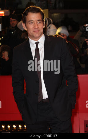 CLIVE OWEN SHADOW DANCER PREMIERE BERLIN FILM FESTIVAL 2012 BERLINALE PALAST POTSDAMER PLATZ BERLIN Deutschland 12 Februar 2012 Stockfoto