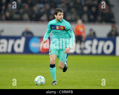 Fussball, Champions League Octos Hinspiel, Bayer 04 Leverkusen Gegen FC Barcelona (Spanien) 1:3---Cesc Fabregas (Barcelona) | Fußball, UEFA Champions League, Leverkusen gegen FC Barcelona 1:3---Cesc Fabregas (Barcelona) Stockfoto