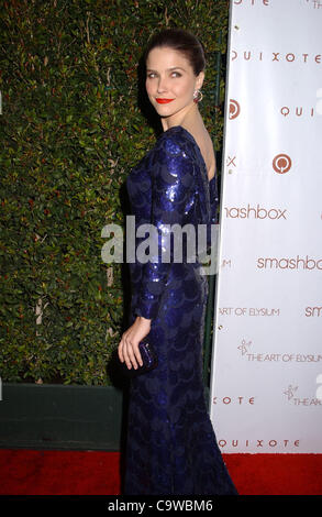 23. Februar 2012 - Hollywood, Kalifornien, USA - Sophia Bush besucht '' die Kunst des Eltsium'' der Smashbox. Studio in Hollywood, Ca am Februar 23,2012. 2012 (Kredit-Bild: © Phil Roach/Globe Photos/ZUMAPRESS.com) Stockfoto