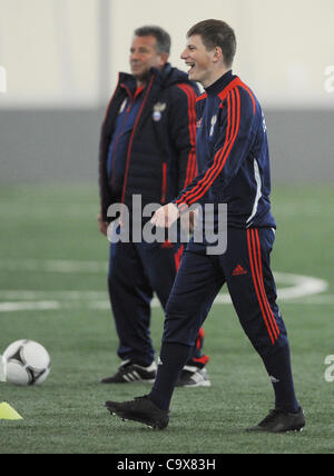 28. Februar 2012 - Russland - Februar 27,2012. Arsenale Andrei Arshavin trat FC Zenit (Credit-Bild: © PhotoXpress/ZUMAPRESS.com) Stockfoto