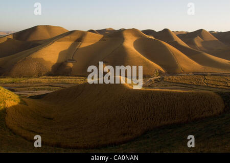 24. Mai 2010.  -In der Nähe von Bala Murghab, Provinz Badghis, Afghanistan - Hügel in der Nähe Bala Murghab, Provinz Badghis auf Montag, 24. Mai 2010. (Kredit-Bild: © Andrew A. Nelles/ZUMA Press) Stockfoto