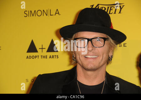 18. März 2012 - Los Angeles, Kalifornien, USA - Matt Sorum Teilnahme an The verabschieden The Arts Launch Event im Sofitel Hotel Stone Rose Lounge in West Hollywood, Kalifornien am statt 18.03.12. 2012 (Kredit-Bild: © D. Long/Globe Photos/ZUMAPRESS.com) Stockfoto