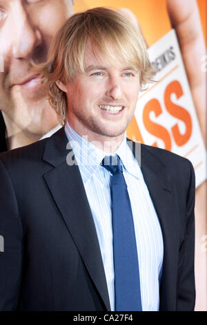 23. Februar 2011 - Hollywood, Kalifornien, USA - kommt OWEN WILSON bei der Weltpremiere von Hall Pass im Cinerama Dome in Hollywood. (Bild Kredit: Brandon Parry/ZUMAPRESS.com ©) Stockfoto