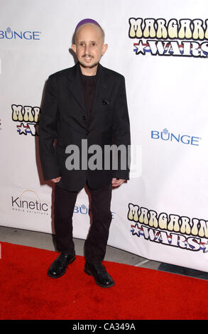 29. März 2012 - Hollywood, Kalifornien, USA - Ben Woolf besucht die Premiere der '' Margarine Wars'' am Arclight Theater in Hollywood, Ca am März 29,2012... 2012 (Kredit-Bild: © Phil Roach/Globe Photos/ZUMAPRESS.com) Stockfoto